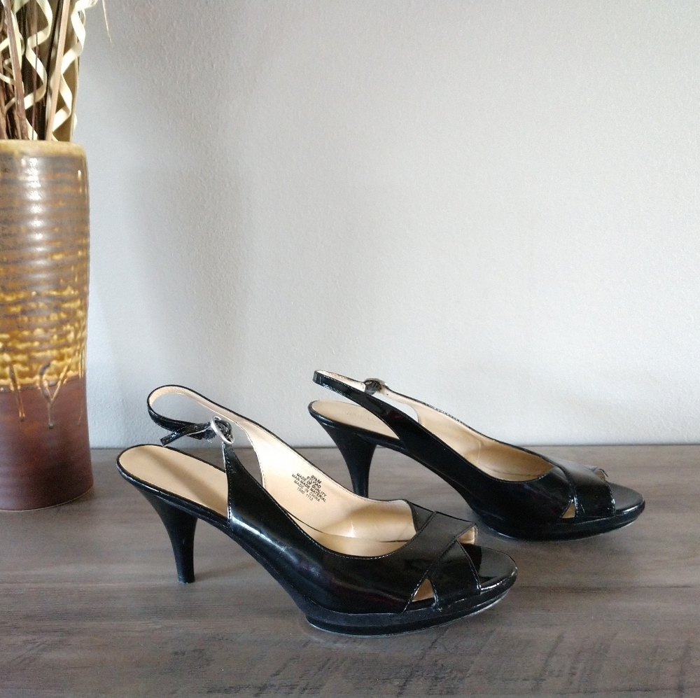 Nine west patent leather heals